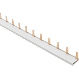 S-1L-1000/10 MCB busbar 10mm2, 1 phase, pin type, 1m, 57 modules