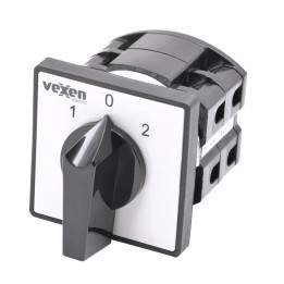 RS02553U changeover cam switch 1-0-2 3P 25A