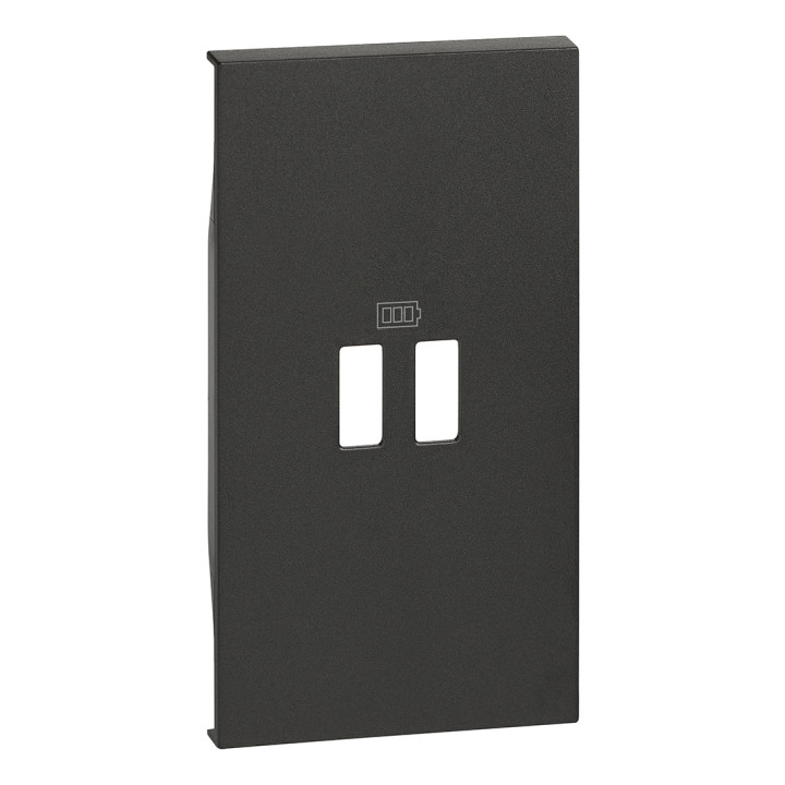 Suojukset 2-moduulisille USB-latureille. Tuotteille K4285C2, K4286C2, K4287C2