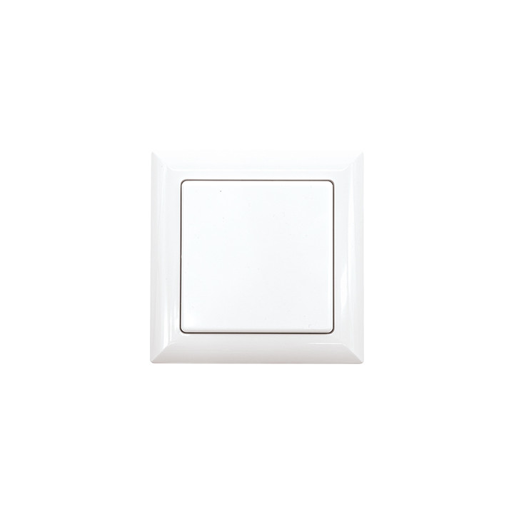 Juhtmeta 55x55mm juhtmevaba, puhas valge läikiv
