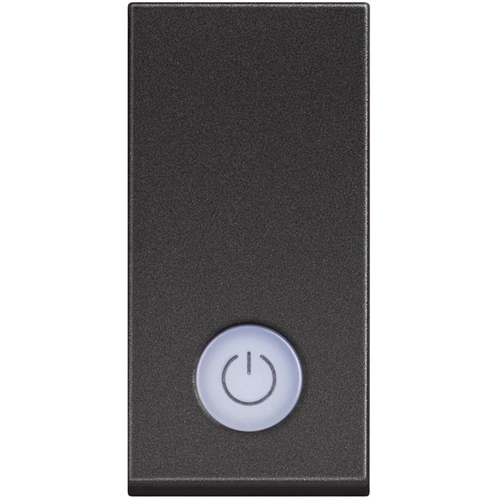 CLASSIA - 1way switch ill. heater symbol bl