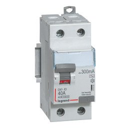 RCD DX-ID - 2P - 230 V - 40 A - 300 mA - AC type
