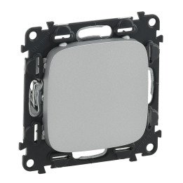 Blanking plate Valena Allure - screw/claw mounting - aluminium