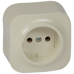 Розетка Legrand Forix 2P слоновая кость