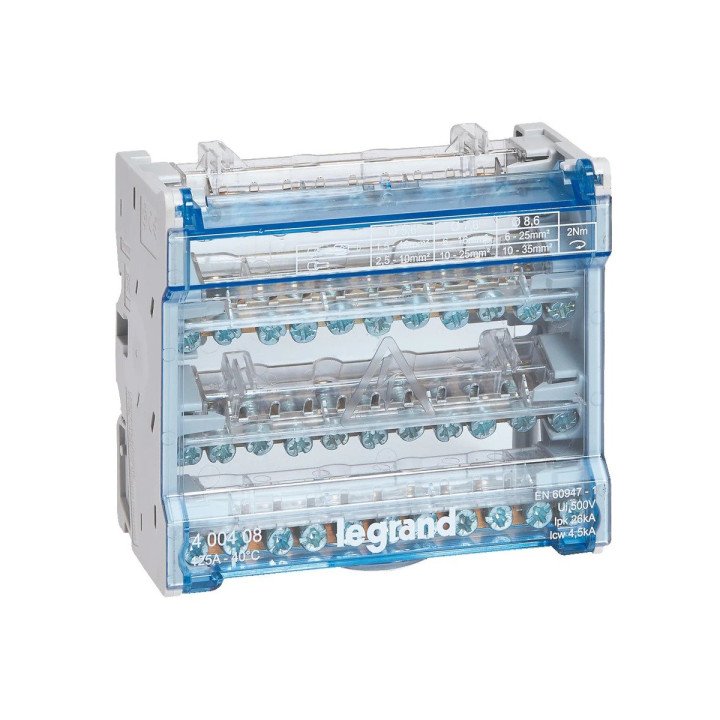 DISTRIBUTION BLOCK 4P 125A 6M