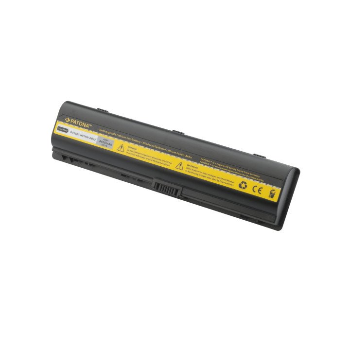 Patona PT2027 Laptop Battery for HP Pavilion DV2000 4400mAh 10.8V Li-Ion