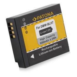 Patona PT1200 Battery for Panasonic DMW-BLH7E 600mAh Li-Ion