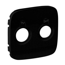 Valena Allure melns TV-SAT plate