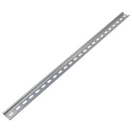 DIN mounting rail/perforated TH35X7.5 - 60cm