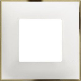 Cover plate - 2 modules