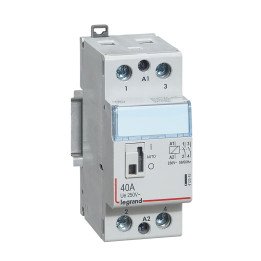 Power contactor CX - with 230 V coll and handle - 2P - 250 V - 40 A