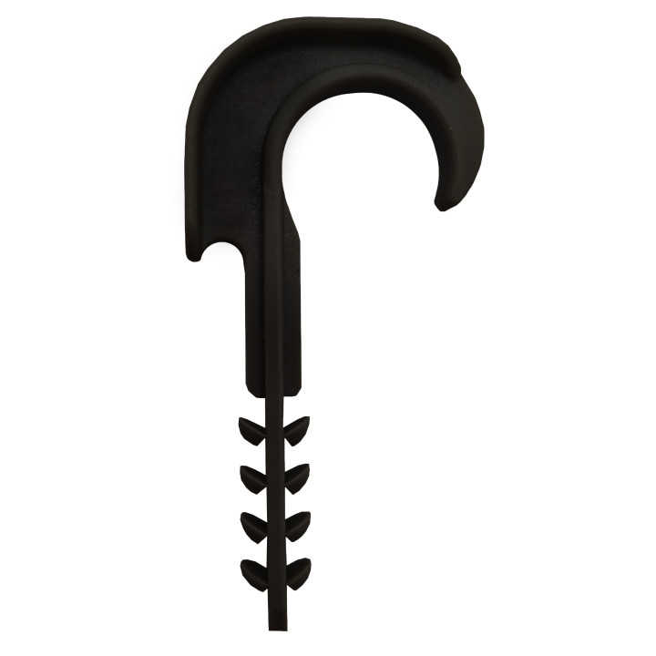 BP DS 16-20/5m Clamps for pipes black (in a package of 5 pcs.)