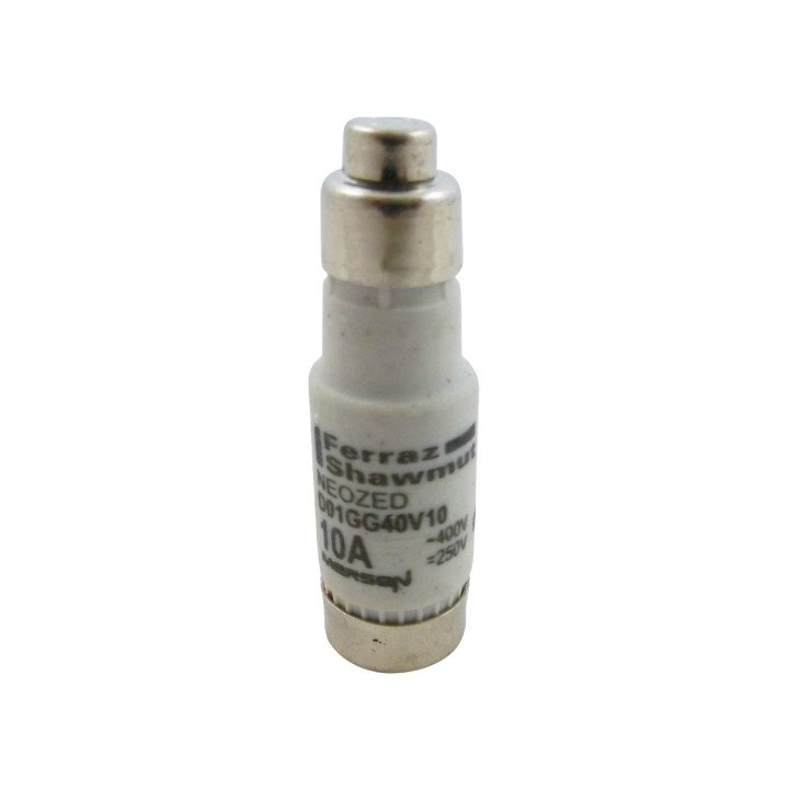 Neozed D0 fuse-link gG, 400VAC, D01, 10A, red