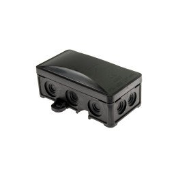 PAWBOL коробка надштукатурная IP54 с вводами черная UV