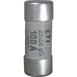 Предохранитель ETI CH22x58 gG 100A 500V
