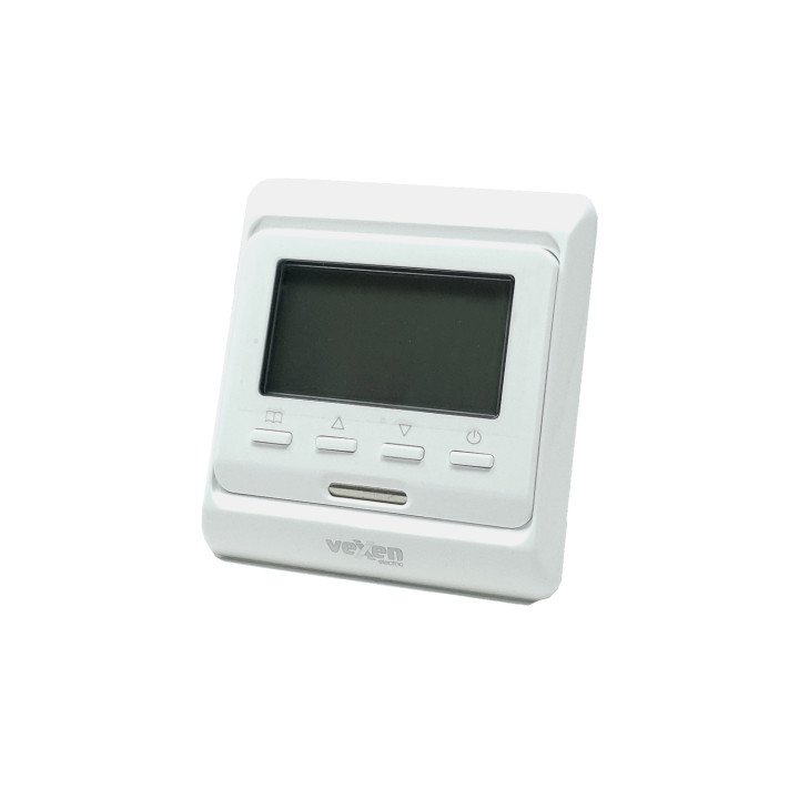 TCD-51FA digital thermostat with floor and air sensors 230V; 16A; +5C+90C
