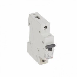 MCB RX 6000 - 1P - 230/400V - 6 A - C curve - prong/fork type supply busbars