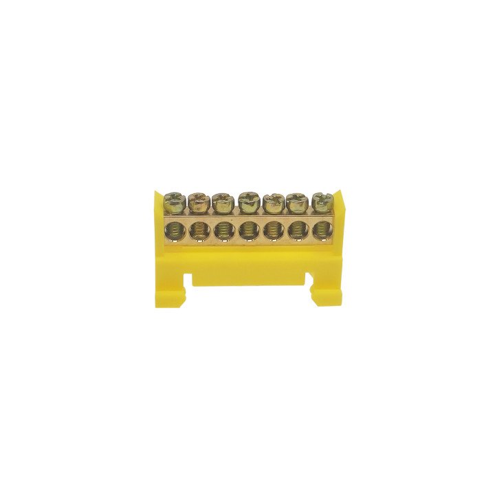 Earthing terminal orange PE DIN 7 pol.