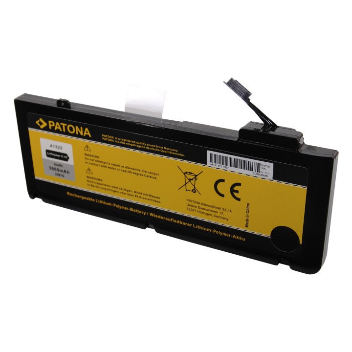 Patona PT2391 Laptop Battery for Apple MacBook 13" 5800mAh 11.1V Li-Pol + Tools