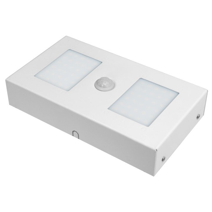 KRONO LED lamp white  PIR 2x4W 750Lm 6500K