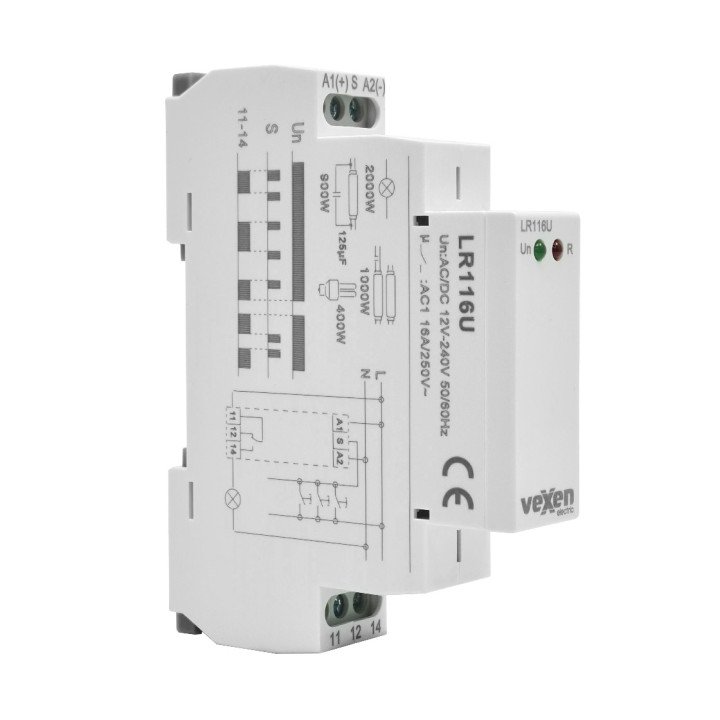 LR116U impulse relay 1CO 16A AC/DC12-240V