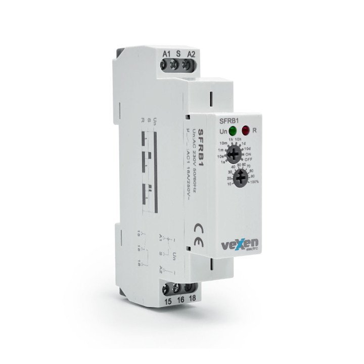 SFRB1 Time relay with OFF delay 1CO 16A AC230V