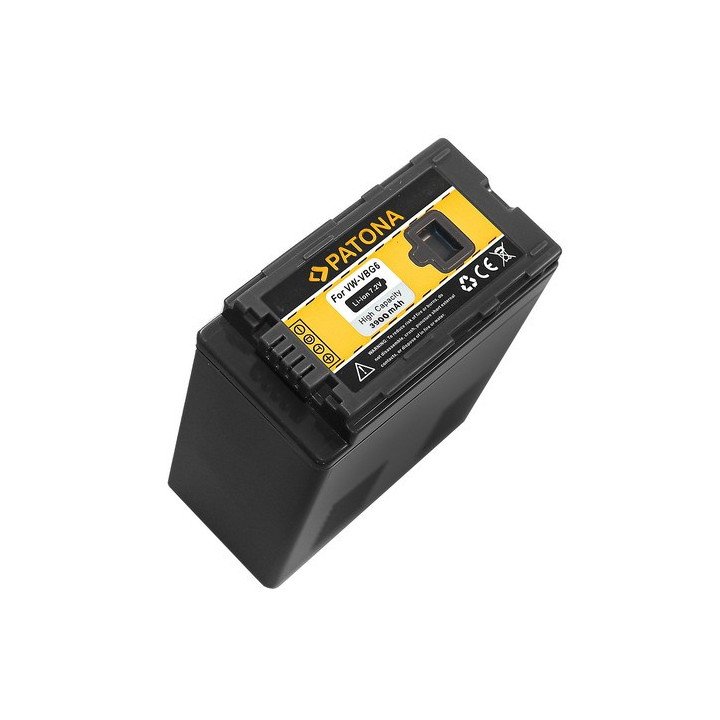 Patona Battery Panasonic VW-VBG6 3900mAh Li-Ion