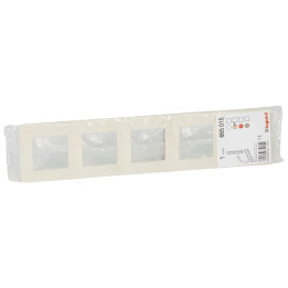 Plate Niloe - 5 gang - ivory