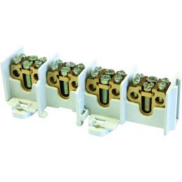 HLAK termināls bloks 35/25 A 4 poli 2×25 mm