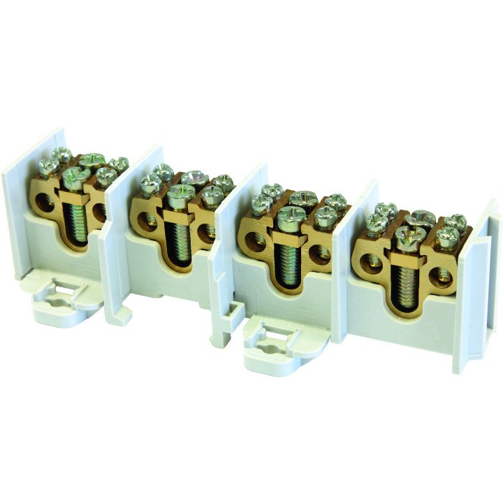 HLACK A 35mm 4 pole with 2 x outgoing terminals 25mm