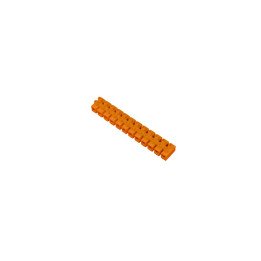 Клемма рядная оранжевая 12x2.5mm2