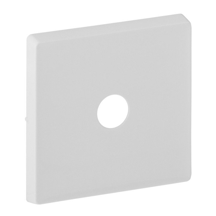 Cover plate Valena Life - energy saving switch - white