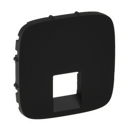 Valena Allure centrālā plate melna 1xRJ