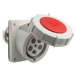 Paneļa kontaktligzda 3P+N+E 63A IP67