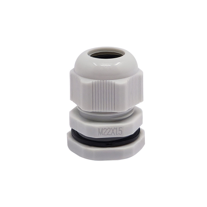M22 plastmasas kabeļu ievads IP68 10-14mm