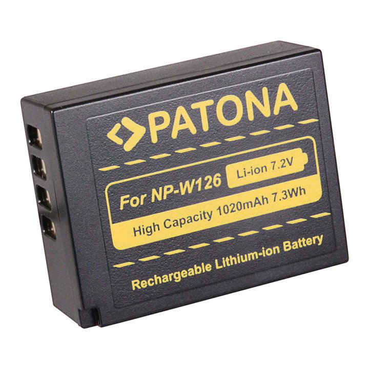 Patona PT1111 Battery for Fuji NP-W126 1020mAh Li-Ion
