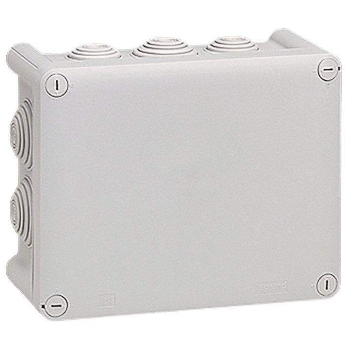Box Plexo - IP 55 - IK 07 - 155x110x74 - 10 entry membrane glands