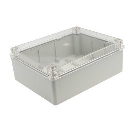 S-BOX box surface mounting IP65 240x190x90mm transparent cover