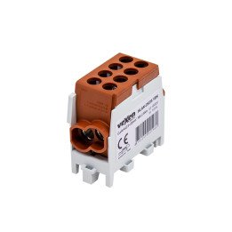 HLAK terminal Al/CU 2x25-2x25mm - brown