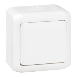 Переключатель Forix белый IP44