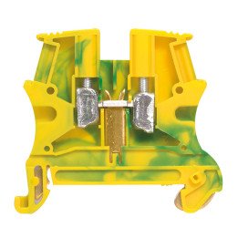 Terminal block Viking 3 -screw -for conductor -1 connection -metal base -pitch 8