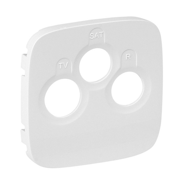 Valena Allure balts TV-R-SAT plate
