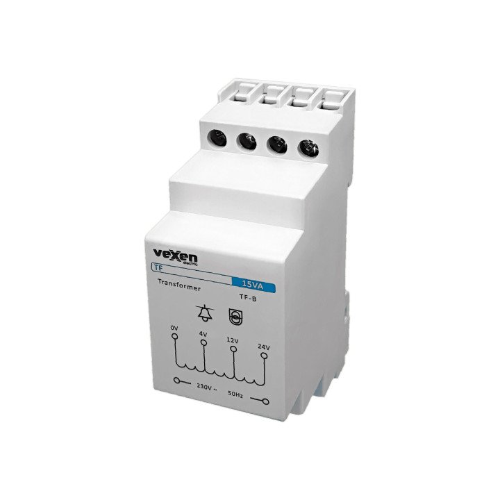 VEXEN BTF41224 zvana transformators 4-12-24V