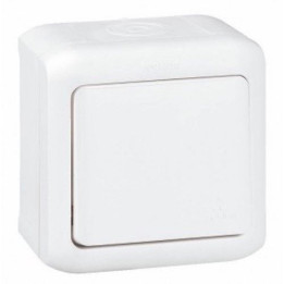 Push-button Forix - surface mounting - 6 A - 250 V - white