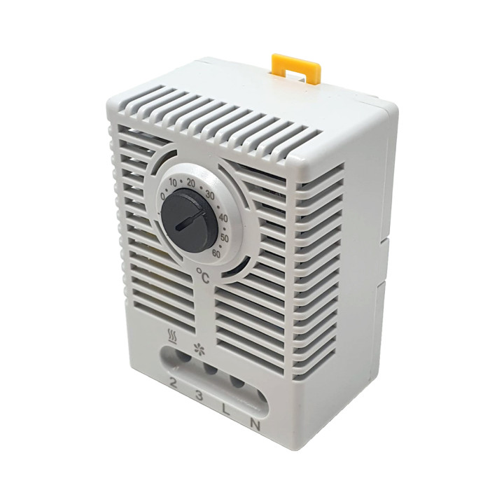TE2060CO termostaat elektroonilise anduri ja NC/NO kontaktiga 230V; 10A; -20C...+60C