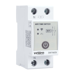 SW1N63t Modular  smart switch with WiFi, TUYA 1NO 63A AC230V