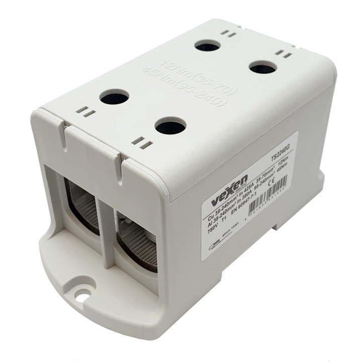 TS2240G L universal terminal block Al/Cu 2x35-240mm2