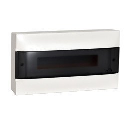 Legrand Practibox S 1x18M caurspīdīgas durvis IP40