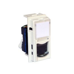 Bticino Living Now RJ45 CAT6 bez instrumentiem, balts