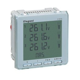 Multifunction measuring unit EMDX Access -door/solid faceplate mount. -96x96x62